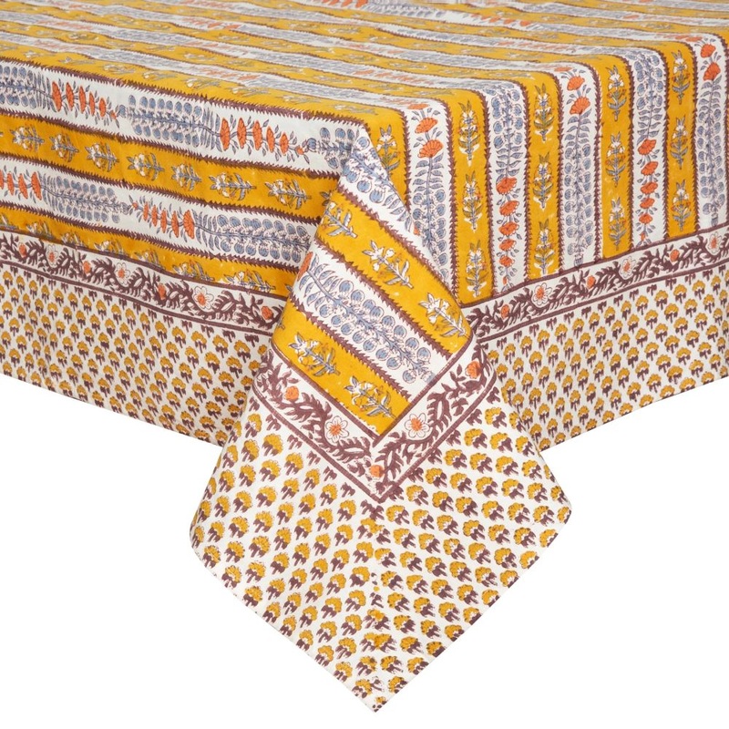 Couleur Nature Provence Avignon Dijon/Blue Tablecloth