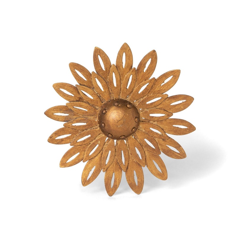Park Hill Collection La Boheme Aged Copper Wall Dahlia