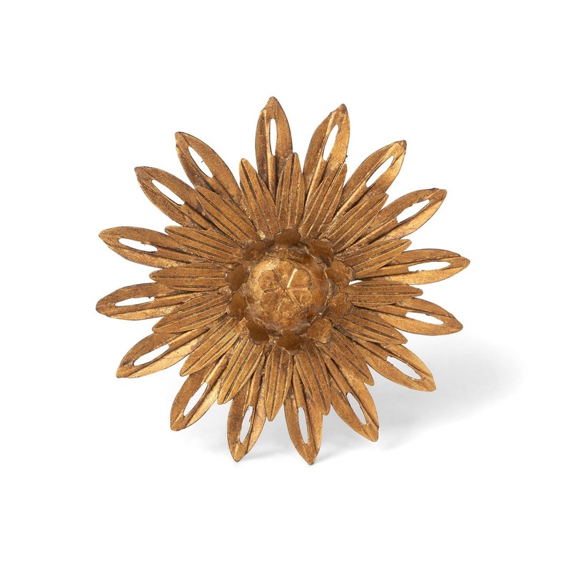 Park Hill Collection La Boheme Aged Copper Wall Sunflower