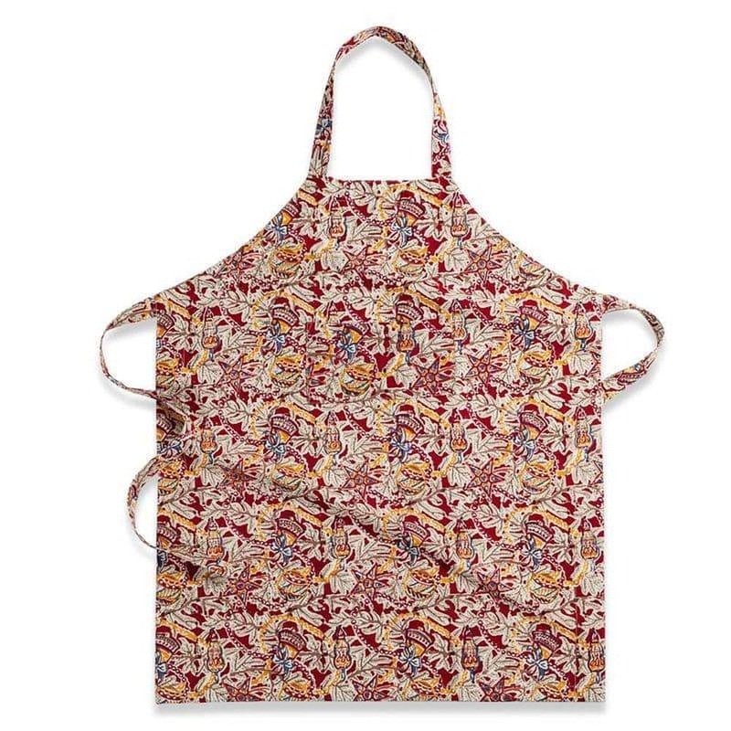 Couleur Nature Noel Red/Green Apron 32X36