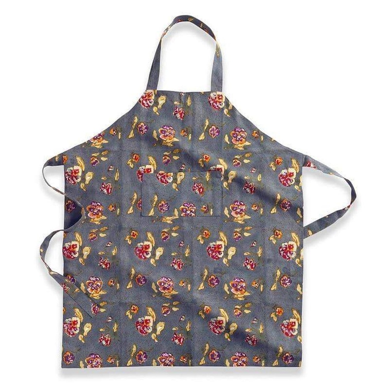 Couleur Nature Pansy Red/Grey Apron 32X36