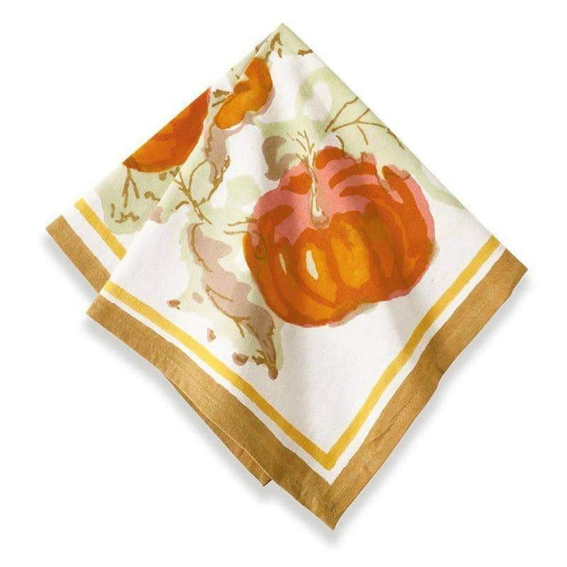 Couleur Nature Pumpkin Orange/Mustard Napkins 19X19 – Set Of 6