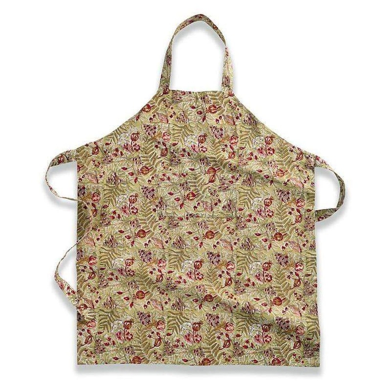 Couleur Nature Winter Garden Red/Green Apron 32X36