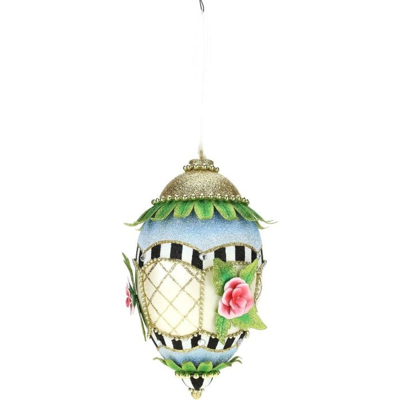 Mark Roberts 2023 Hanging Harlequin Egg