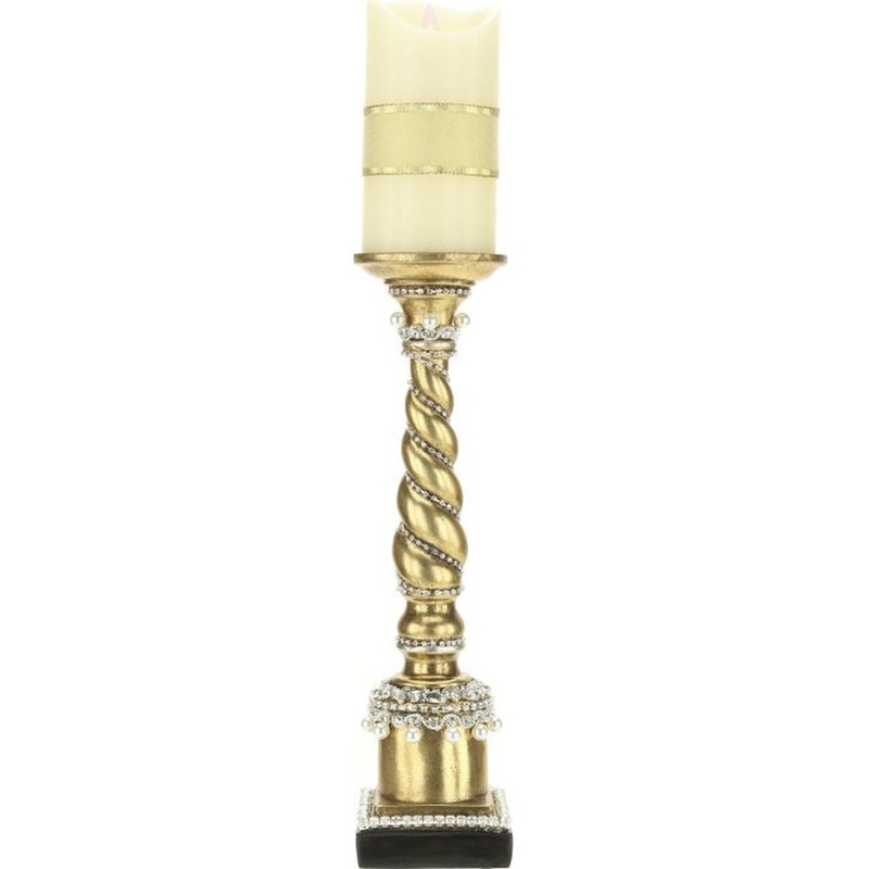Mark Roberts 2023 Jeweled Swirl Candle Holder