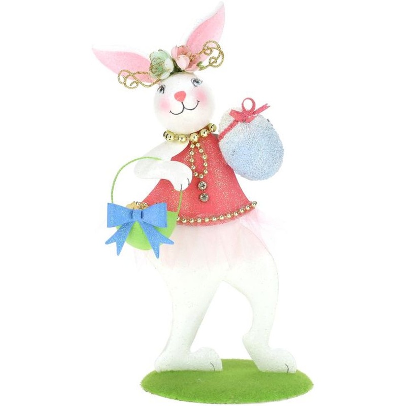 Mark Roberts 2023 Mr. & Mrs. Bunny Figurine 10 – 11.5” Assortment of 2