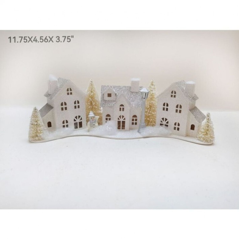 Regency International 12 Cardboard Xmas in The Village