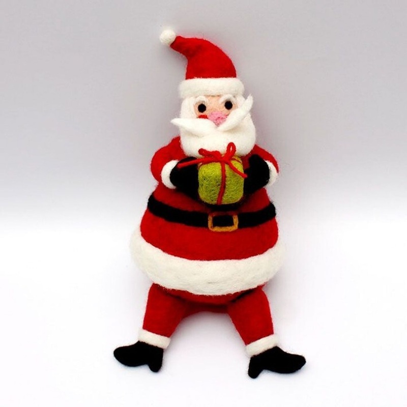 Regency International 9 Felt Santa W/Packages