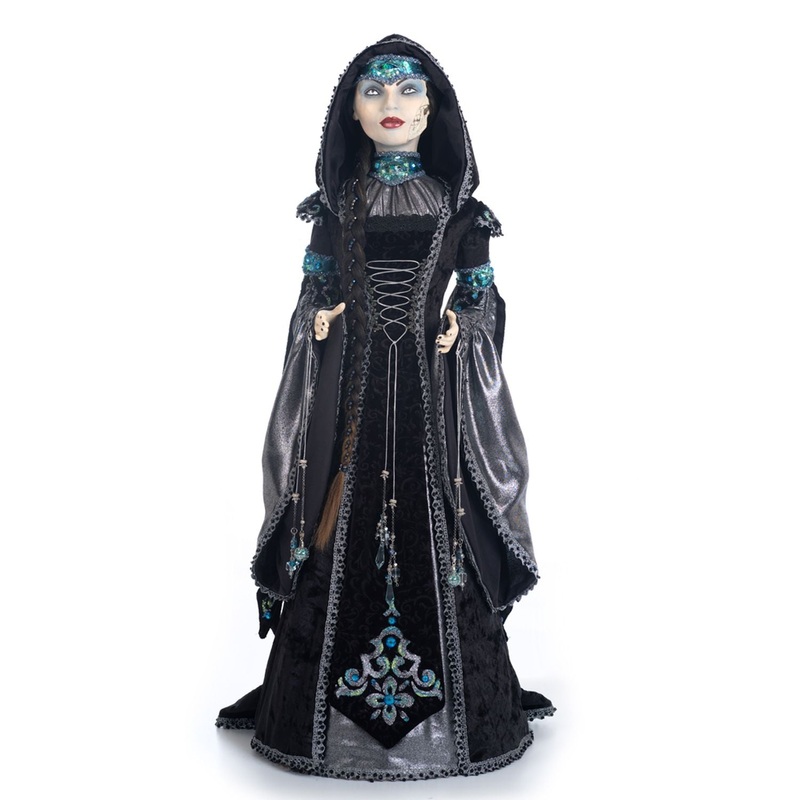 Katherine’s Collection 2023 Tanda The Seer Doll 32-Inch, 36 Inches, Black Resin