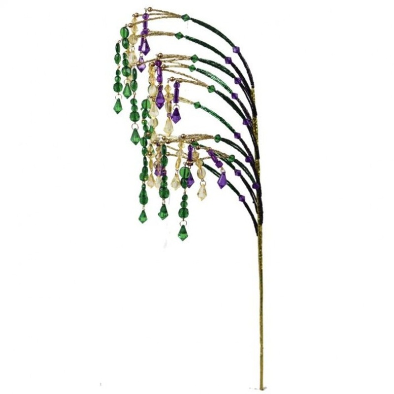 Regency International 22 Acrylic Falling Bead Spray Stem