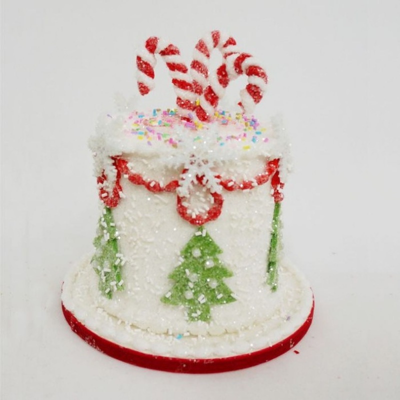 Regency International 7.5 Holiday Sweets Cake Ornament