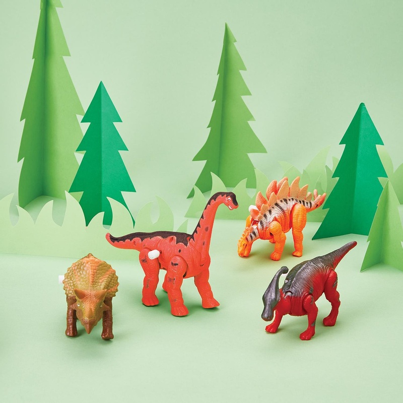 Two’s Company Refill For 32-Pieces Dino Wind Up Un Assorted 4 Designs – Plastic