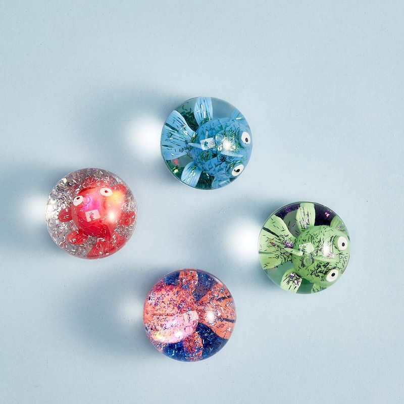 Two’s Company Refill For Flashing Fishies 36-Pieces Led Bouncing Ball Unit