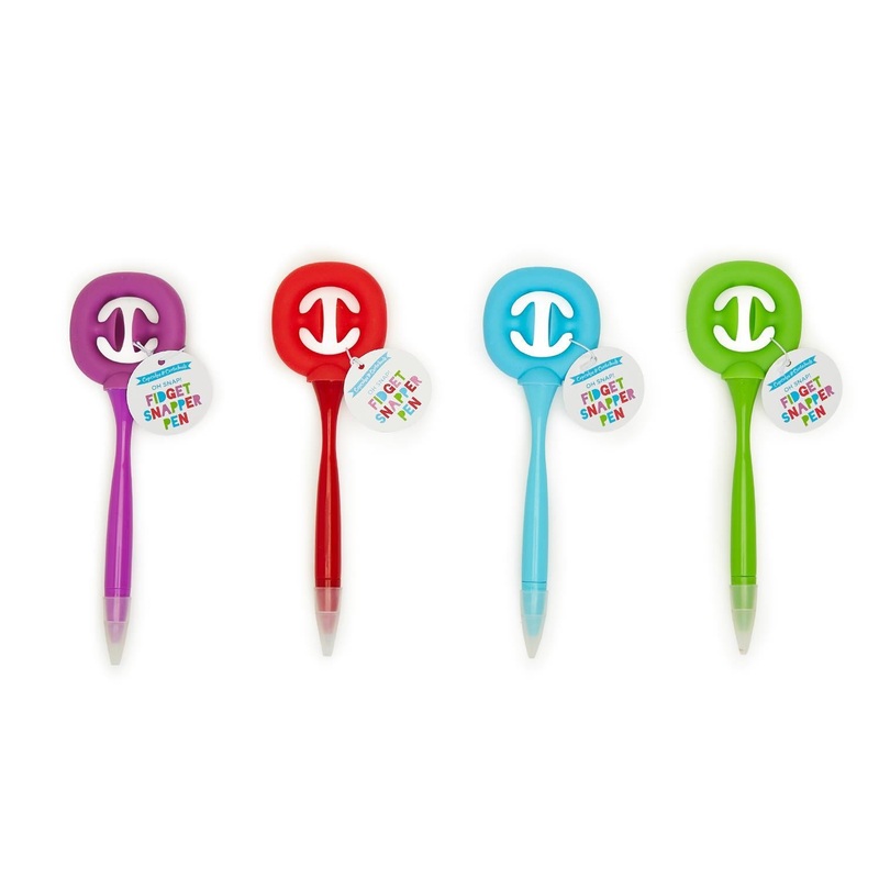 Two’s Company Refill For Oh Snap! 24-Pieces Pen with Fidget Snapper in 4 Color