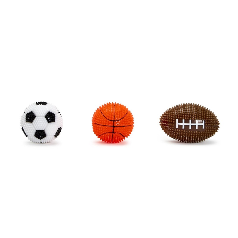Two’s Company Refill For Play Ball 48-Pieces Light Up Sports Ball in 3 Designs