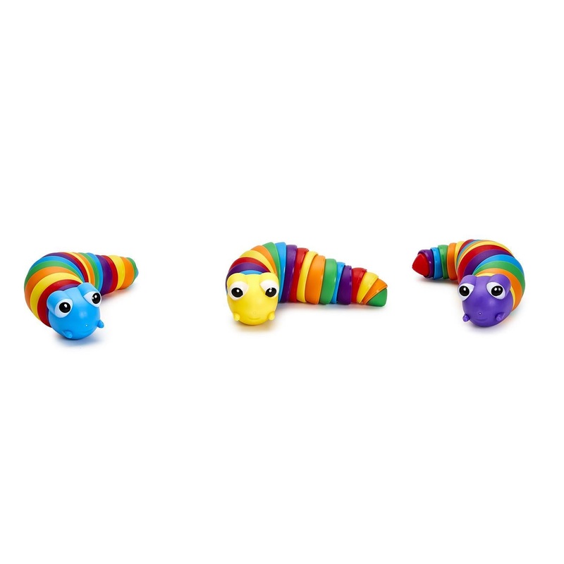Two’s Company Refill For Rainbow Caterpillar 18-Pieces Fidget in 3 Colors