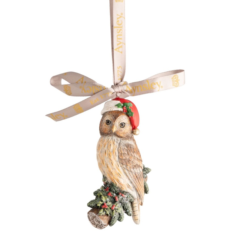 Aynsley Christmas Owl Hanging Ornament