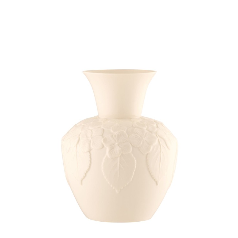 Belleek Hydrangea Vase