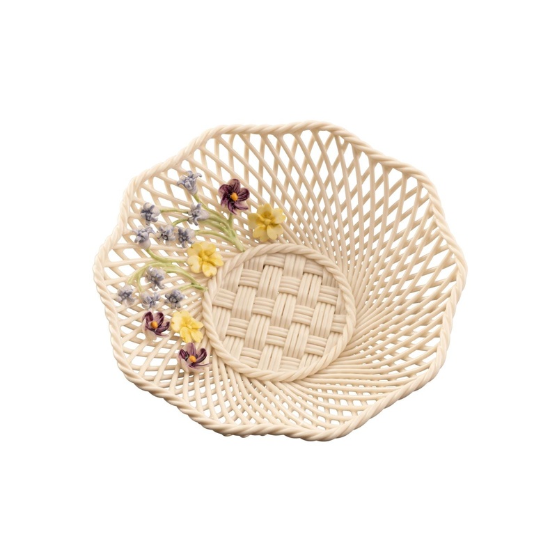 Belleek Wild Irish Hedgerow Spring Basket