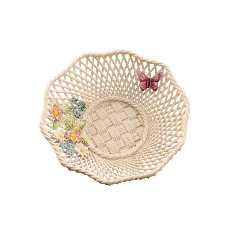 Belleek Wild Irish Hedgerow Summer Basket