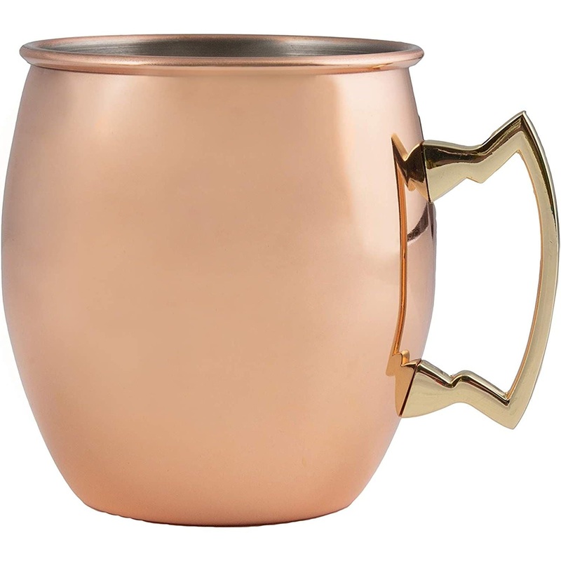 Cambridge Copper 20 Ounce Moscow Mule Mug 4-Piece