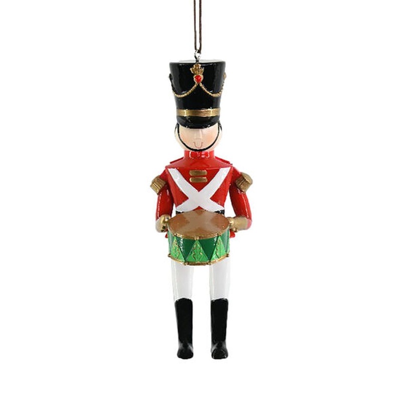 December Diamonds Christmas Carousel Puppet Toy Solder Ornament, Multicolor