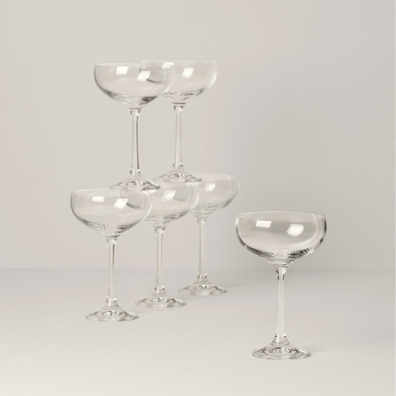 Lenox Tuscany Classics Coupe Cocktail Glass Set, Buy 4 Get 6