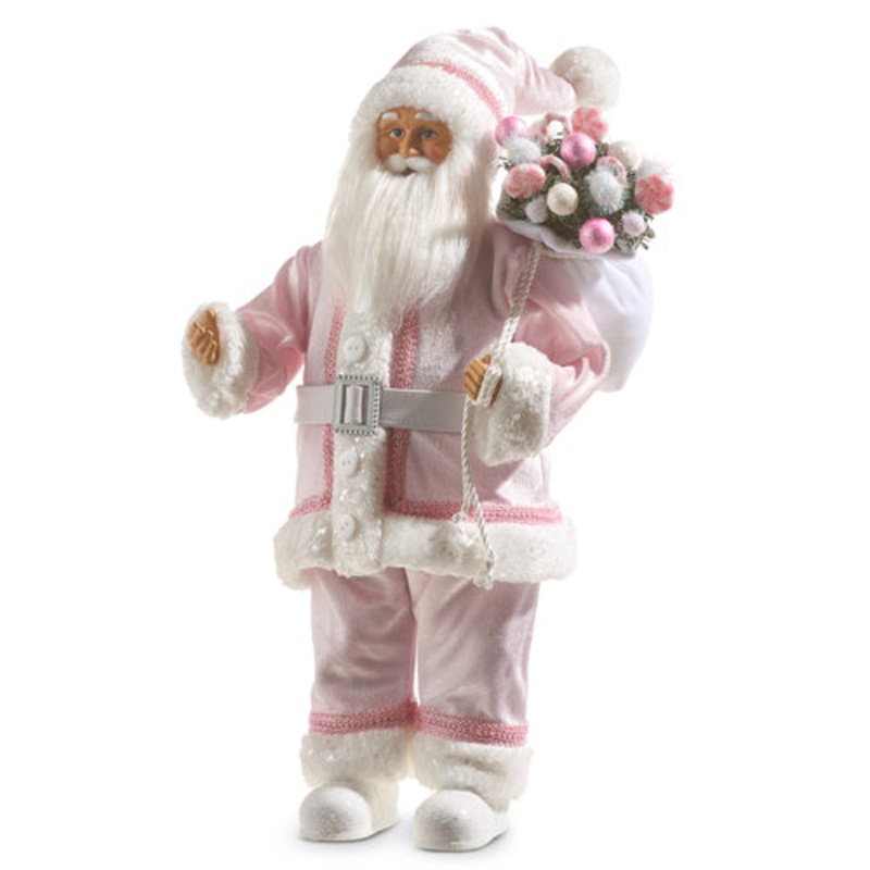 Raz Imports 2023 Jingle & Cocoa 18 Santa With Bag