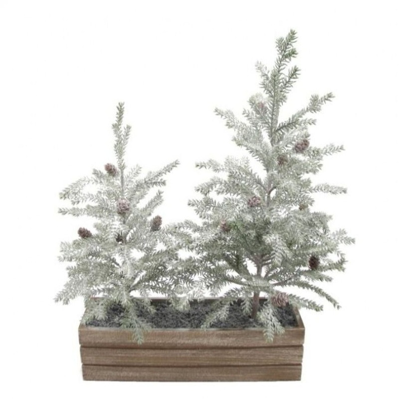 Regency International 21 Snowy Pine Sappling Crate