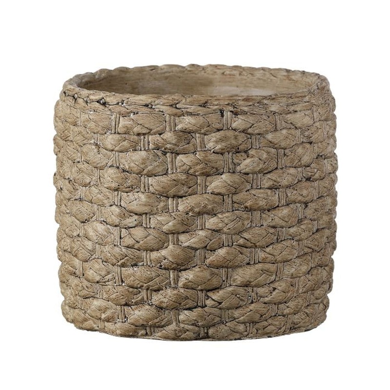 Regency International Cement Braided Pot 7X6.5T