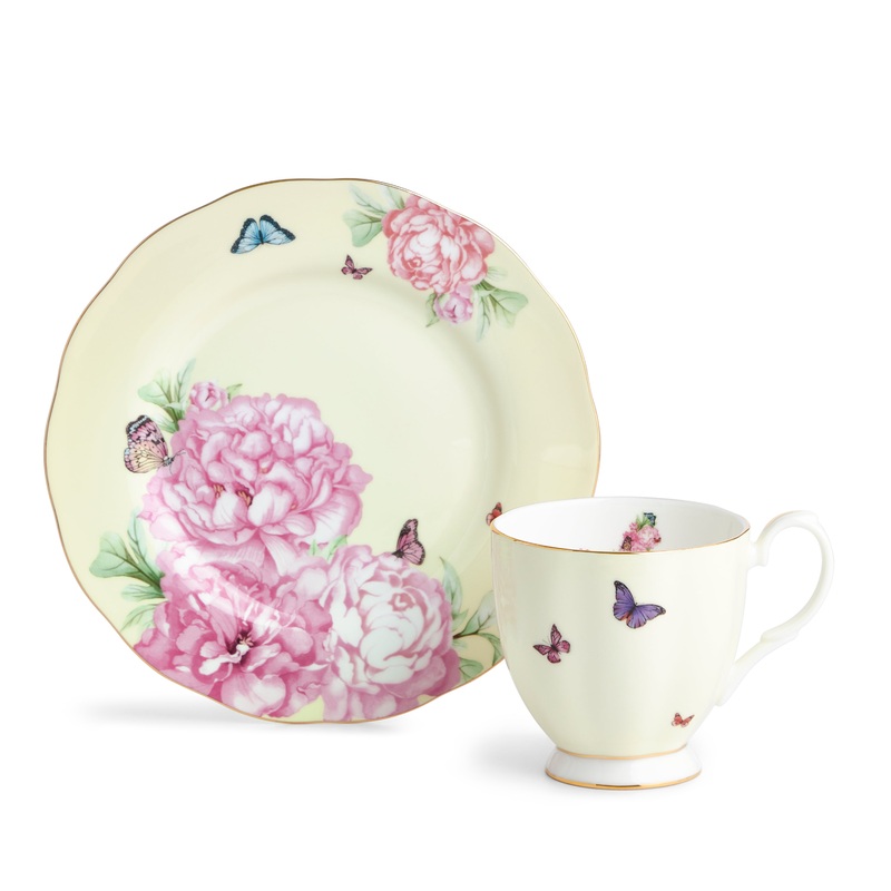 Royal Albert Miranda Kerr Friendship Joy 2 Piece (Mug & Plate) Set