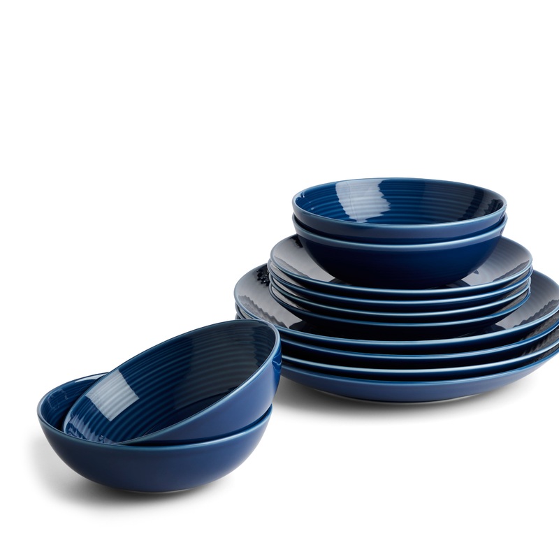 Royal Doulton Gordon Ramsay Maze Denim, 12 Piece Set