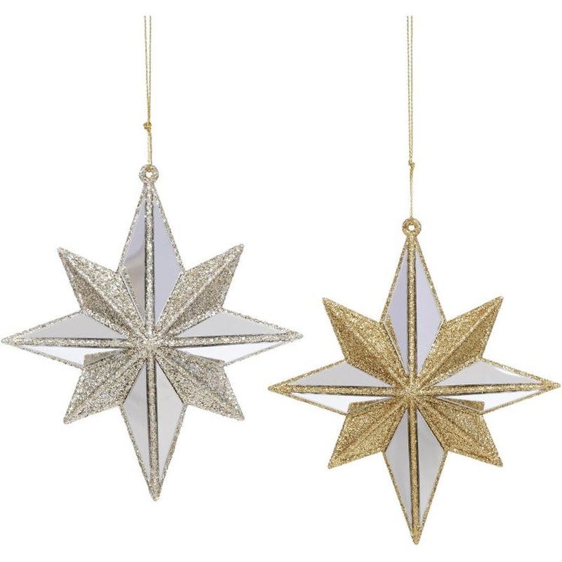 Mark Roberts Christmas 2023 Christmas Star Ornament 6” Assortment of 2