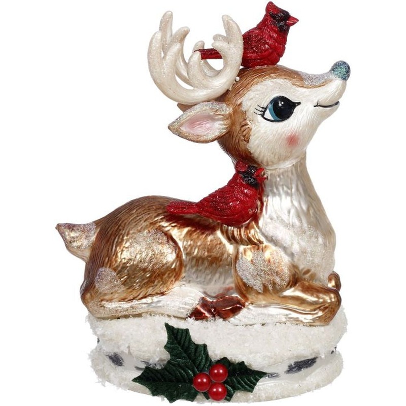 Mark Roberts Christmas 2023 Fancy Reindeer Table Piece Figurine 6.5”