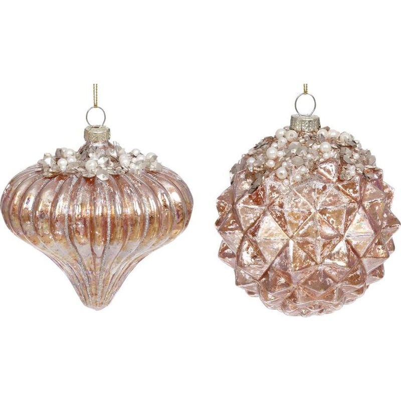 Mark Roberts Christmas 2023 Jeweled Spiral Ornament 4.5”, Assortment of 2