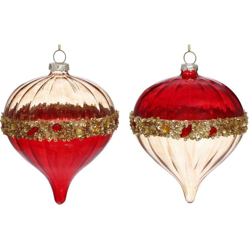 Mark Roberts Christmas 2023 Moroccan Kismet Ornament 4.5”, Assortment of 2