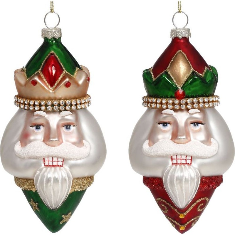 Mark Roberts Christmas 2023 Nutcracker Christmas Ornament 5”, Assortment of 2