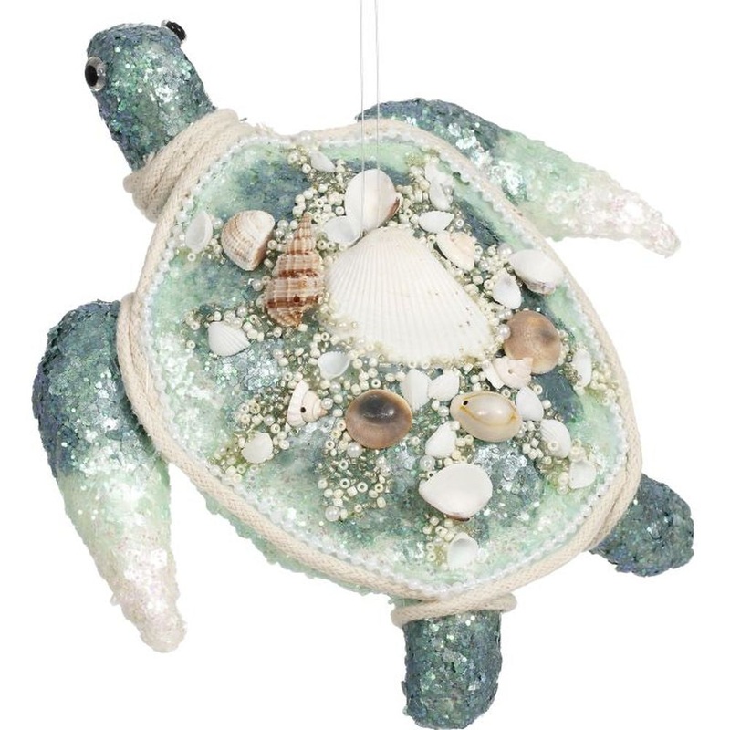 Mark Roberts Christmas 2023 Sparkling Turtle Figurine, Large 8”