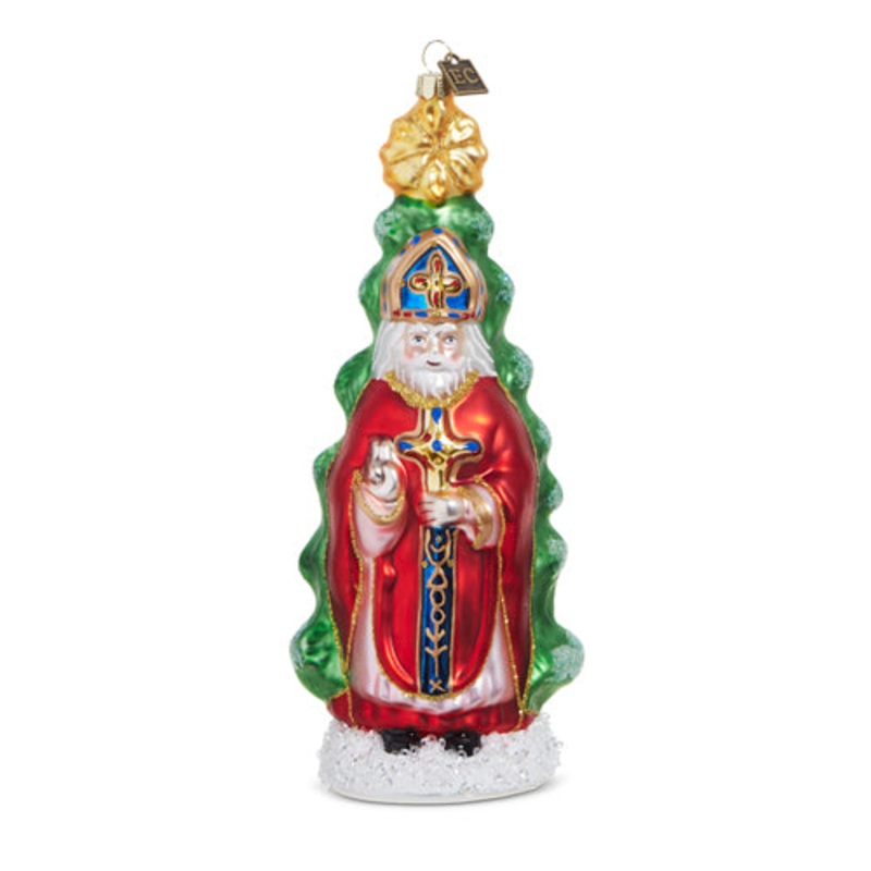Raz Imports Eric Cortina 2023 7.75 St. Nicholas Ornament