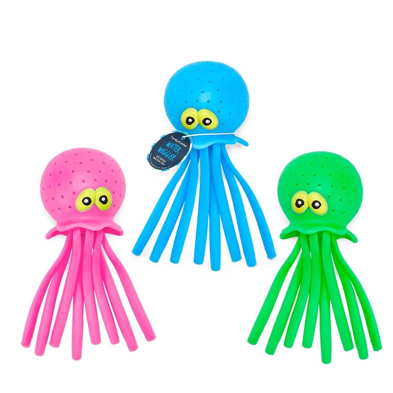 Two’s Company Refill For Splish Splash 18-Pieces Octopus Water Toy in 3 Colors