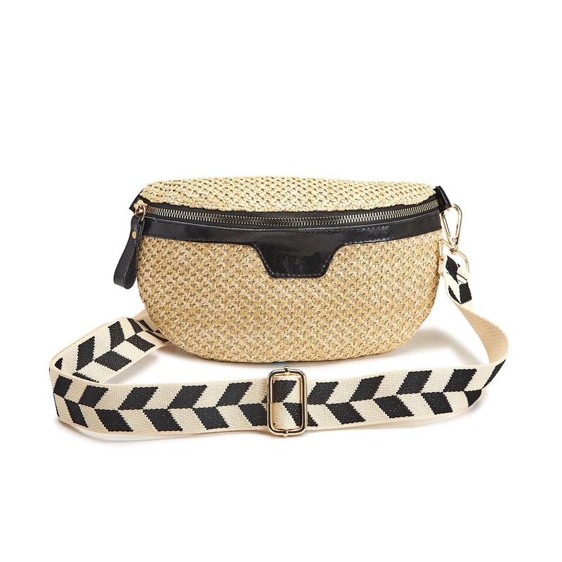 Two’s Company Tagalong Crossbody Sling Bag with Removable Crossbody Strap