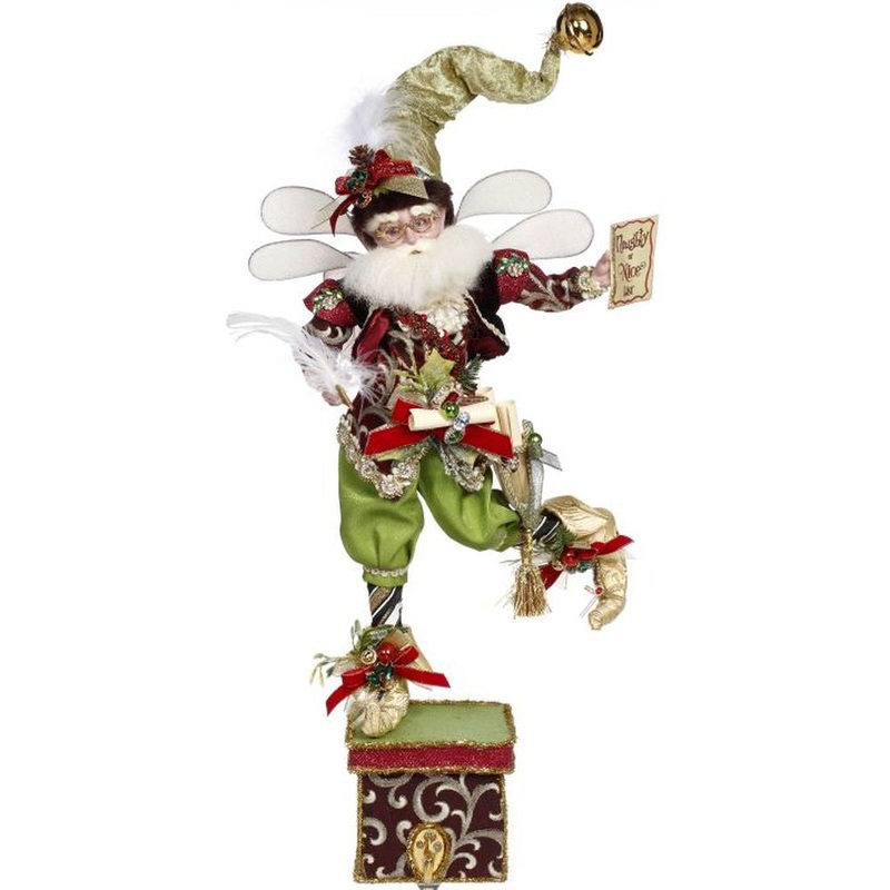 Mark Roberts Christmas 2023 Naughty Or Nice Fairy Stocking Holder – 20.5 Inches