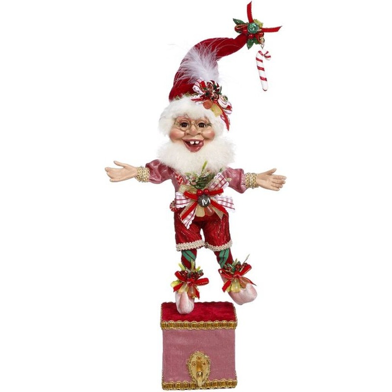 Mark Roberts Christmas 2023 Sweet Shop Elf Stocking Holder – 14 Inches