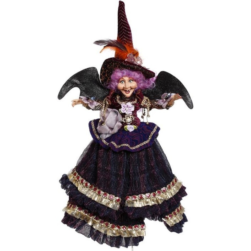 Mark Roberts Fall 2023 Finely Fiendish Witch Figurine
