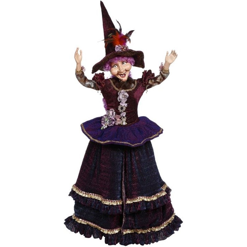 Mark Roberts Fall 2023 Finely Fiendish Witch Figurine 50”