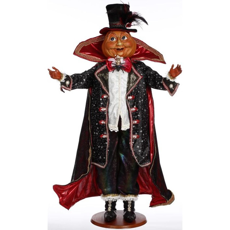 Mark Roberts Fall 2023 Mr. Pumpkin Head Figurine 46”