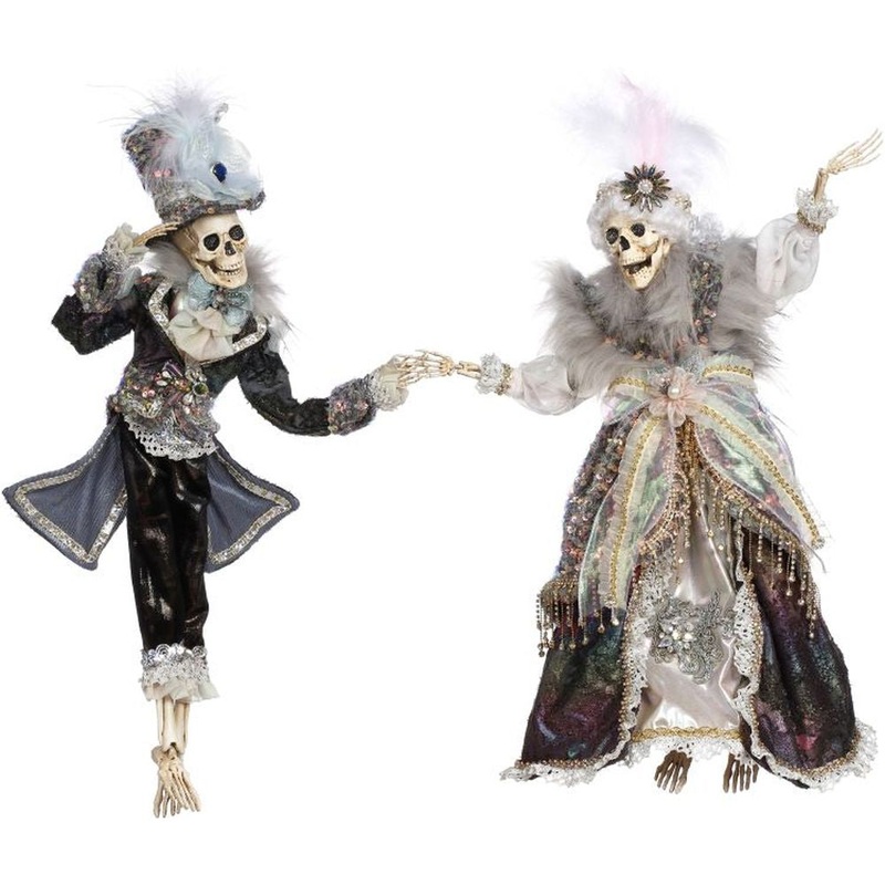Mark Roberts Fall 2023 Ritzy Skeleton, Small, Assortment Of 2 – 19 To 21 Inches