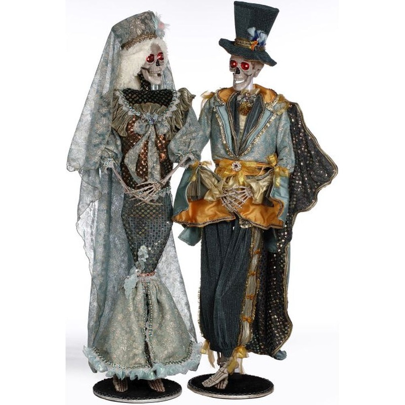 Mark Roberts Fall 2023 Sassy Skeleton Figurine 66-68” Assortment of 2