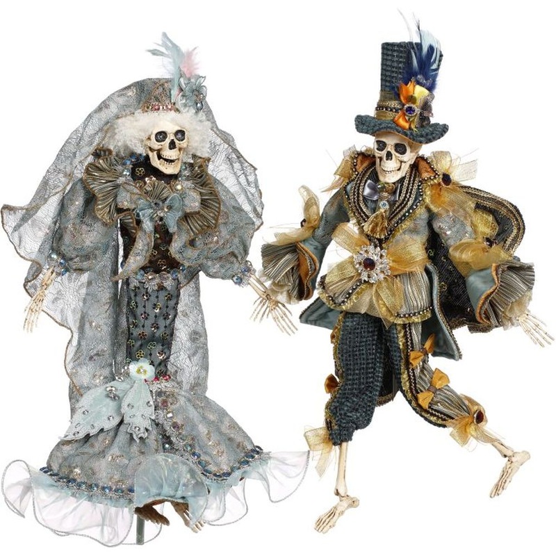 Mark Roberts Fall 2023 Sassy Skeleton, Small, Assortment Of 2 – 20 To 21 Inches