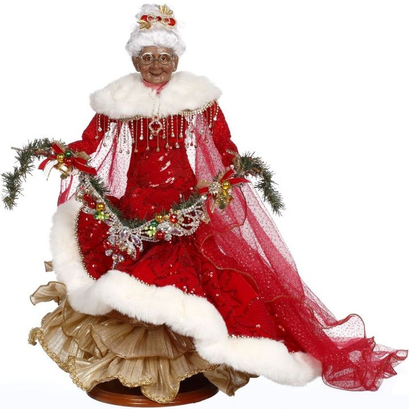 Mark Roberts Christmas 2023 African American Glittering Jewel Mrs. Claus – 23